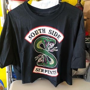 Cropped riverdale shirt